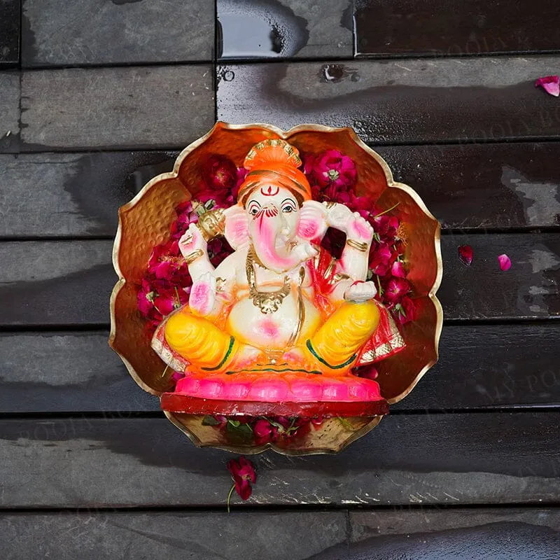 10INCH Pagdi Eco-Friendly Ganpati | Plant-A-Ganesha