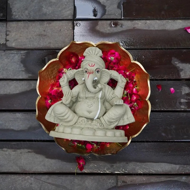 10INCH Pagdi Eco-Friendly Ganpati | Plant-A-Ganesha