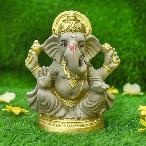 10INCH Umaputra Eco-Friendly Ganpati | Plant-A-Ganesha