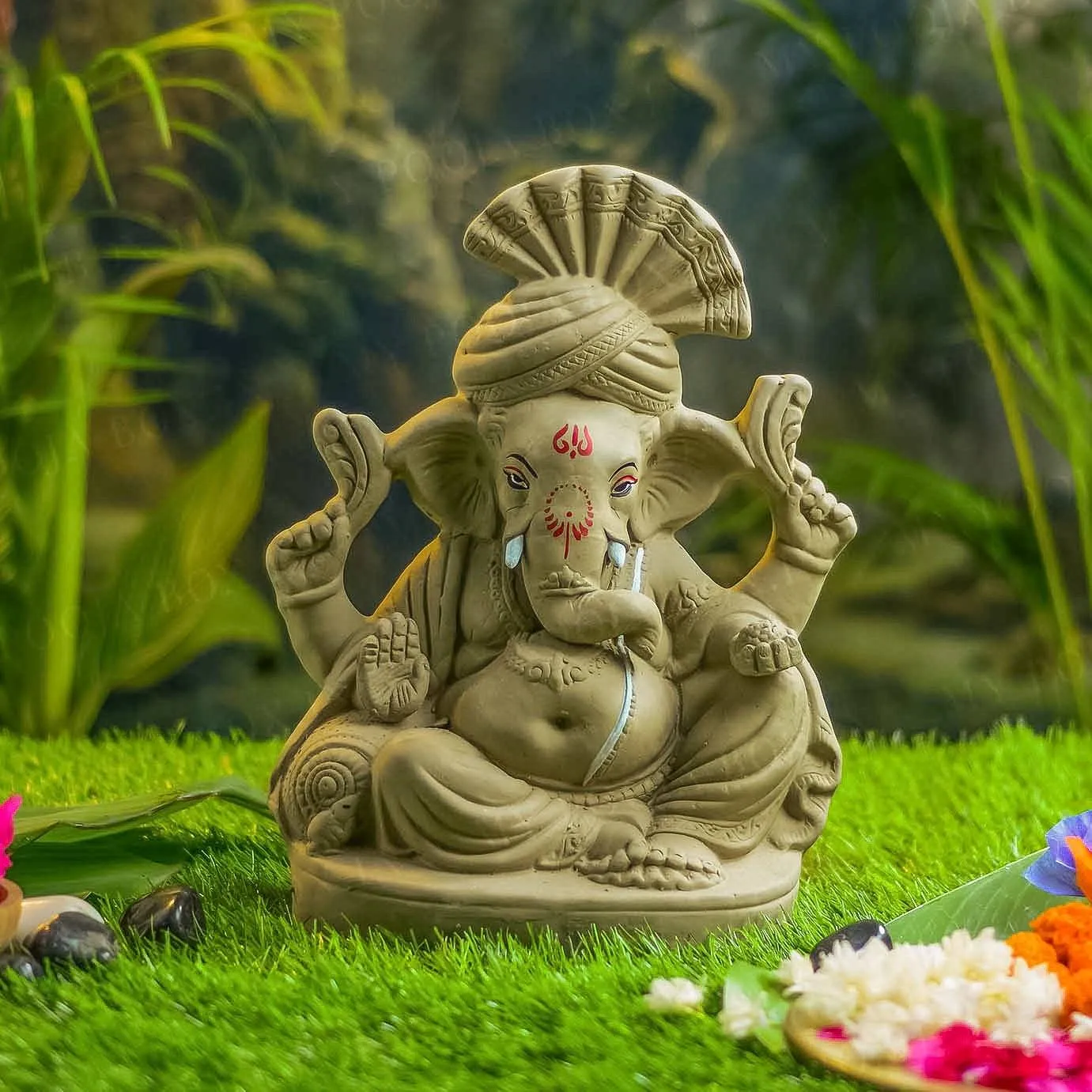 1FEET Modaya Eco-Friendly Ganpati | Plant-A-Ganesha