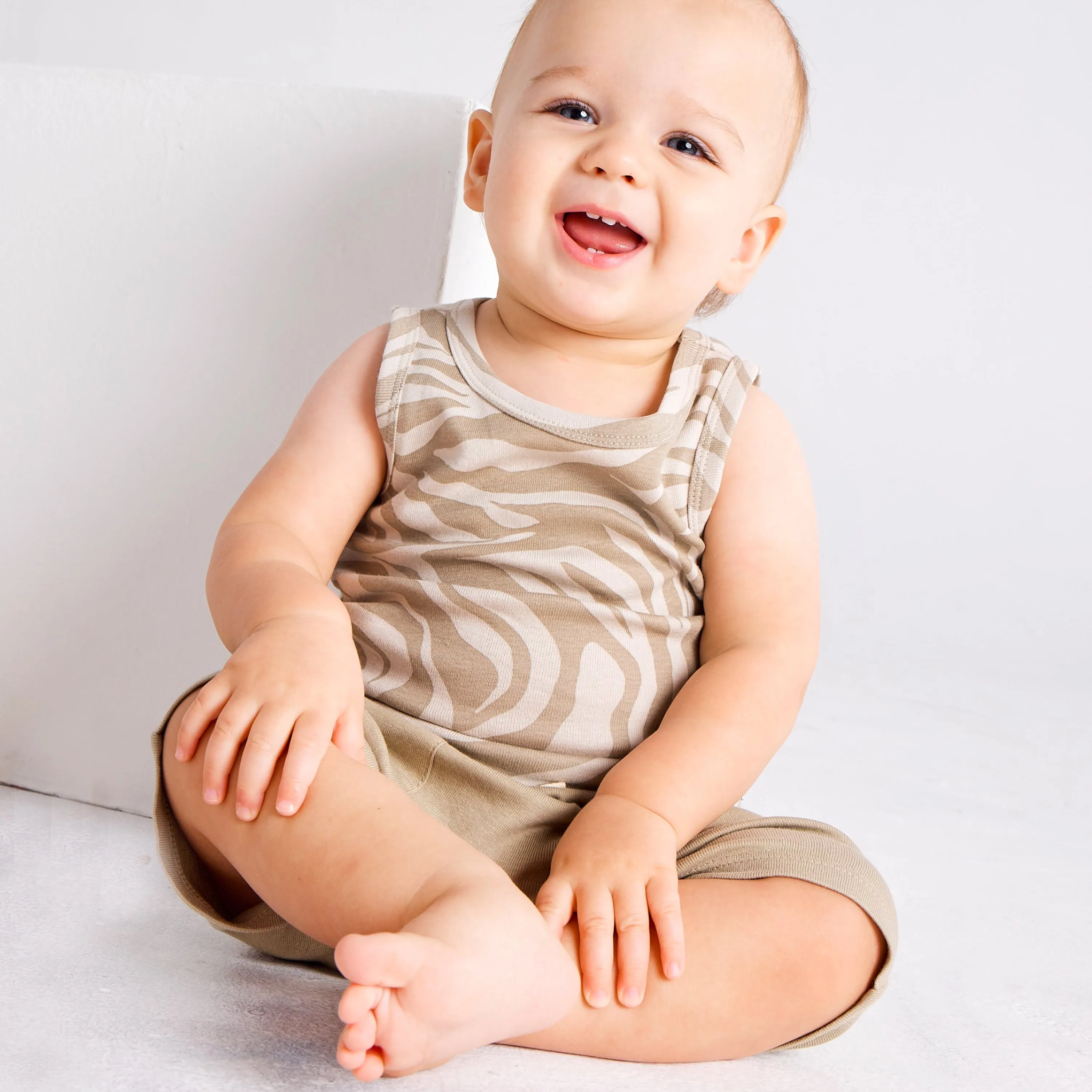 5-Pack Organic Cotton Sleeveless Muscle T-Shirts