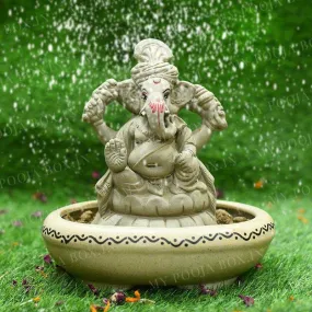 7INCH Pagdi Shubham Eco-Friendly Ganpati