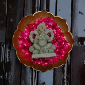 8INCH Gajavakra Eco-Friendly Ganpati | Plant-A-Ganesha