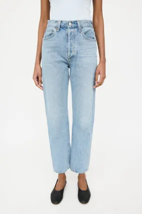 90s Pinch Waist Slim Jeans