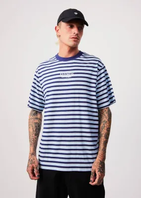 AFENDS Mens Views - Retro T-Shirt - Seaport