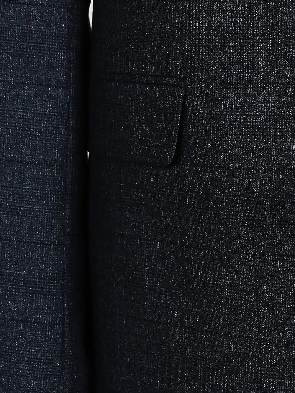 August Black Set Blazer Linen Suit