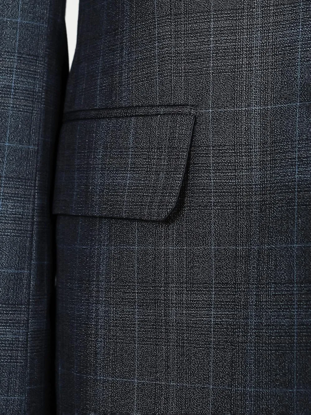 August Black Set Blazer Linen Suit