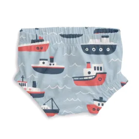 Bloomers - Tugboats Pale Blue