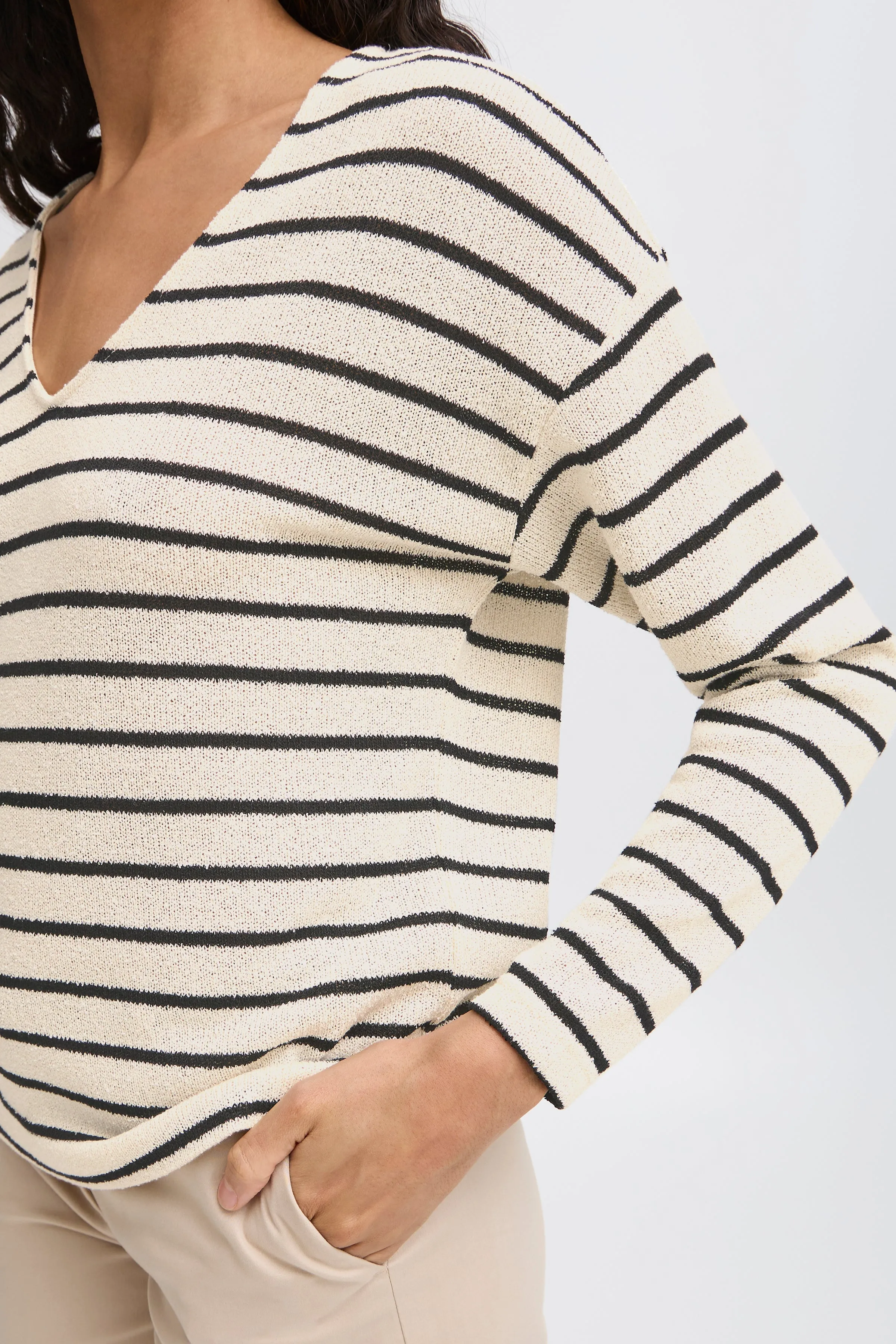 B.Young Sif Striped Pullover