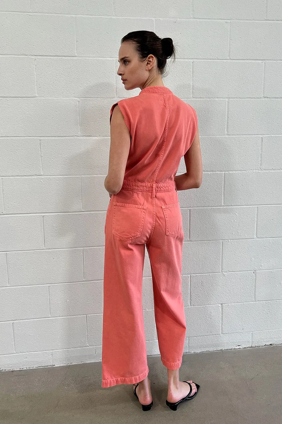Camden Jumpsuit - Living Coral