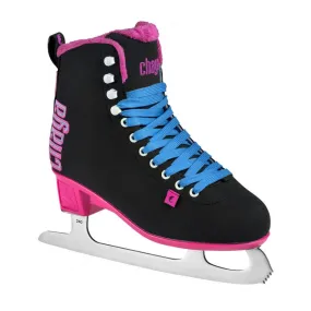 Chaya Classic Ice Skates, Pink/Black