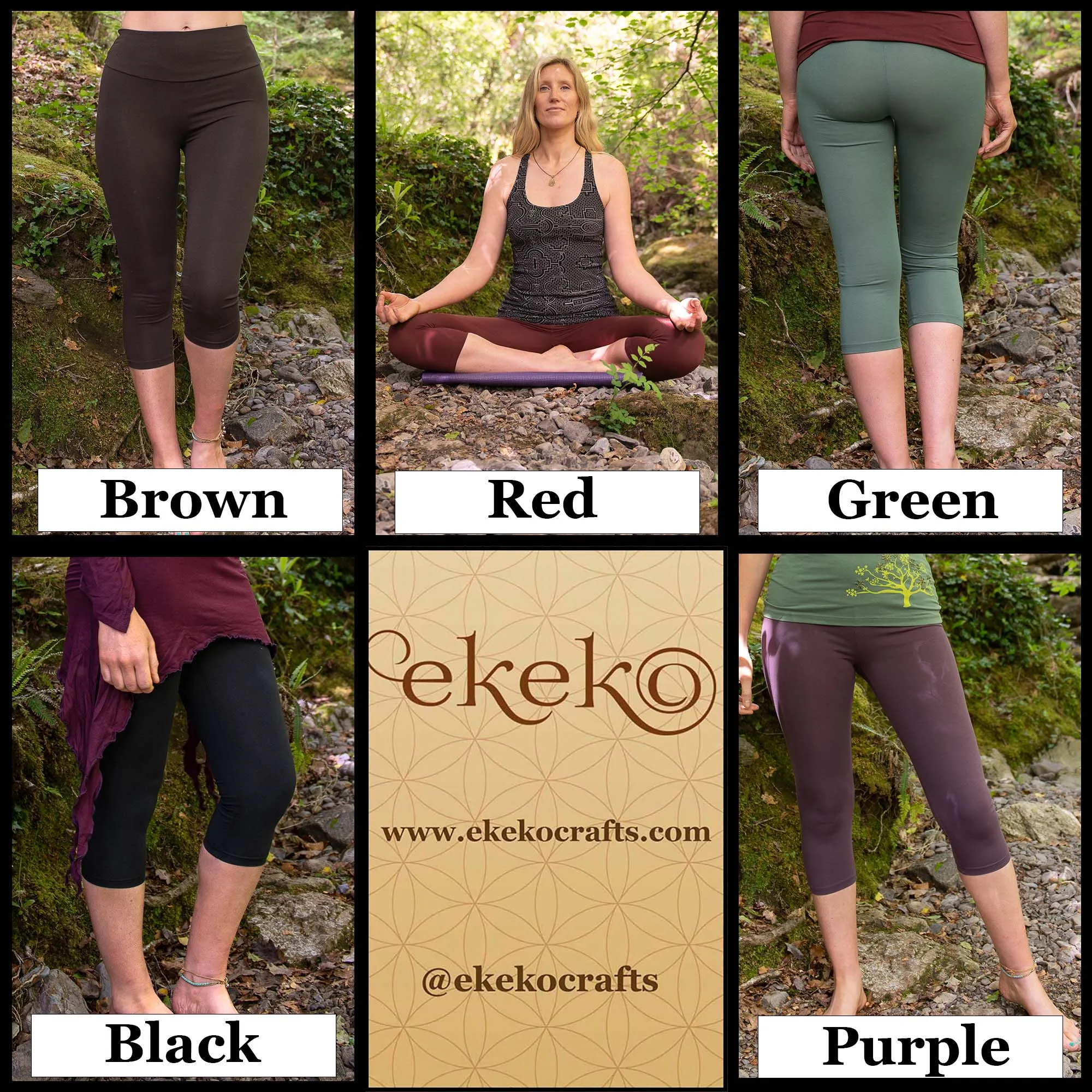 Chelsea Cropped Organic Leggings
