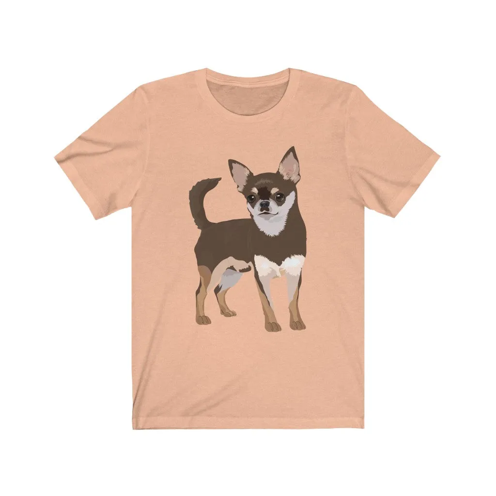 Chihuahua Unisex Jersey Short Sleeve Tee, S-3XL, 16 Colors, Soft Cotton, Made in USA, Free Shipping!!