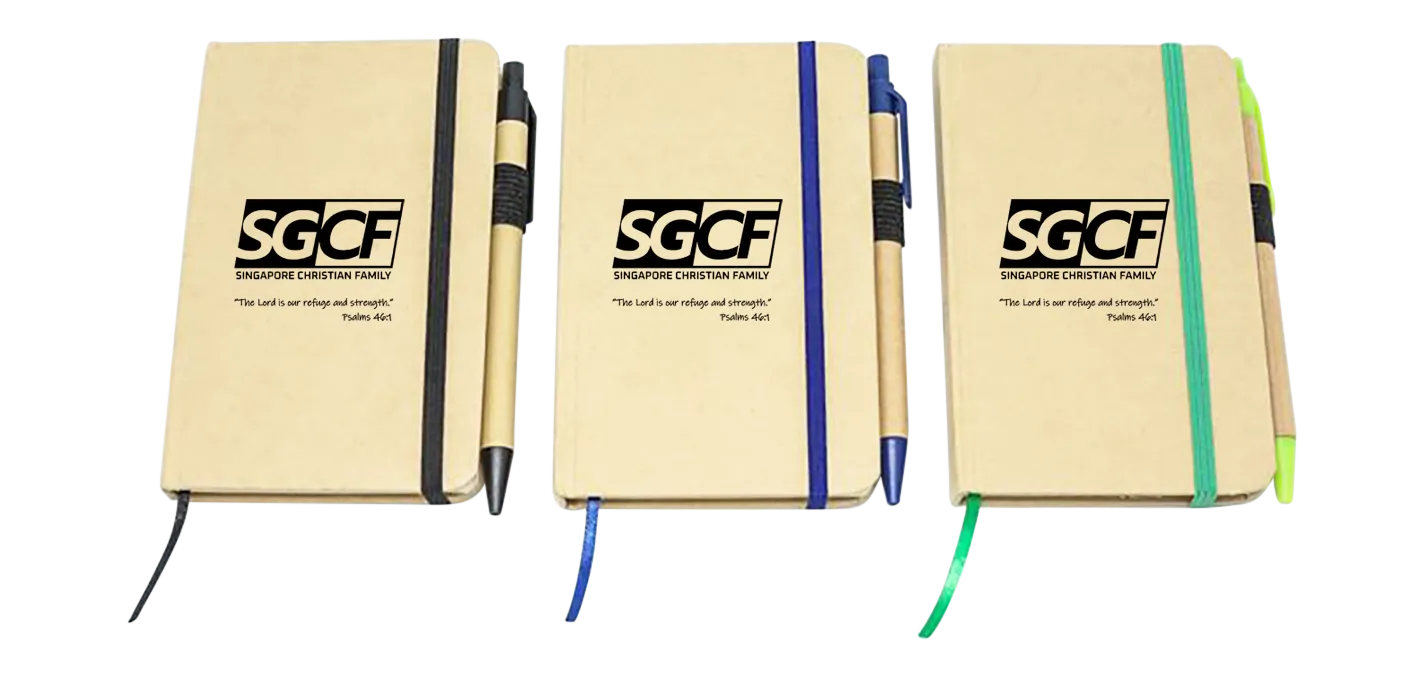 Customised Eco-Friendly Notebook (Preorder)