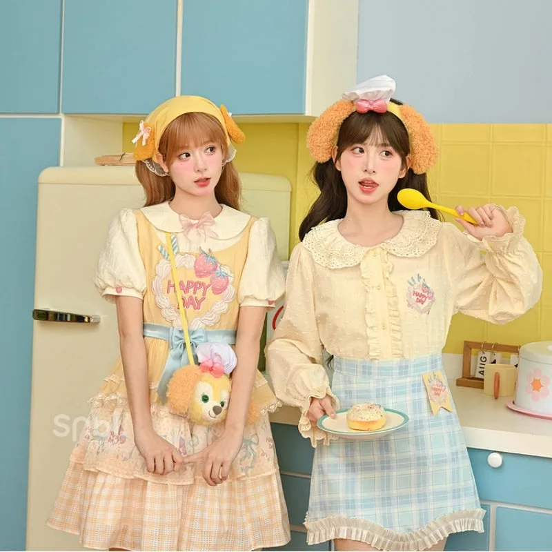 Cute Sweet Style Yellow Lolita Dress