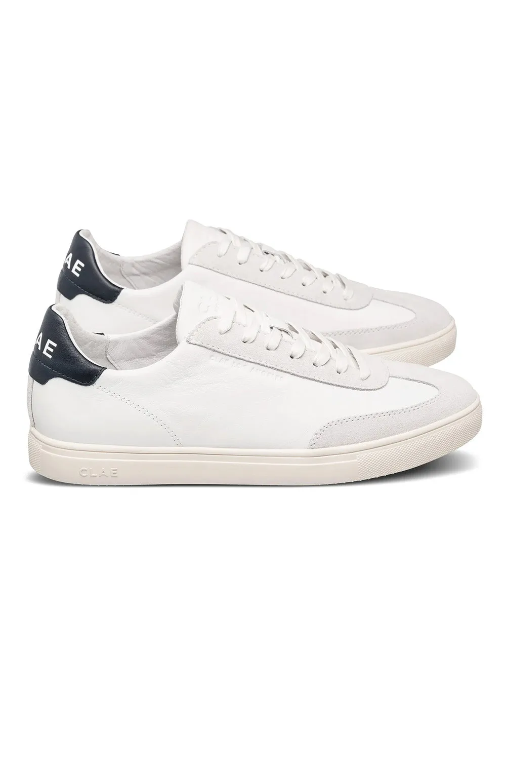 DEANE - WHITE LEATHER NAVY