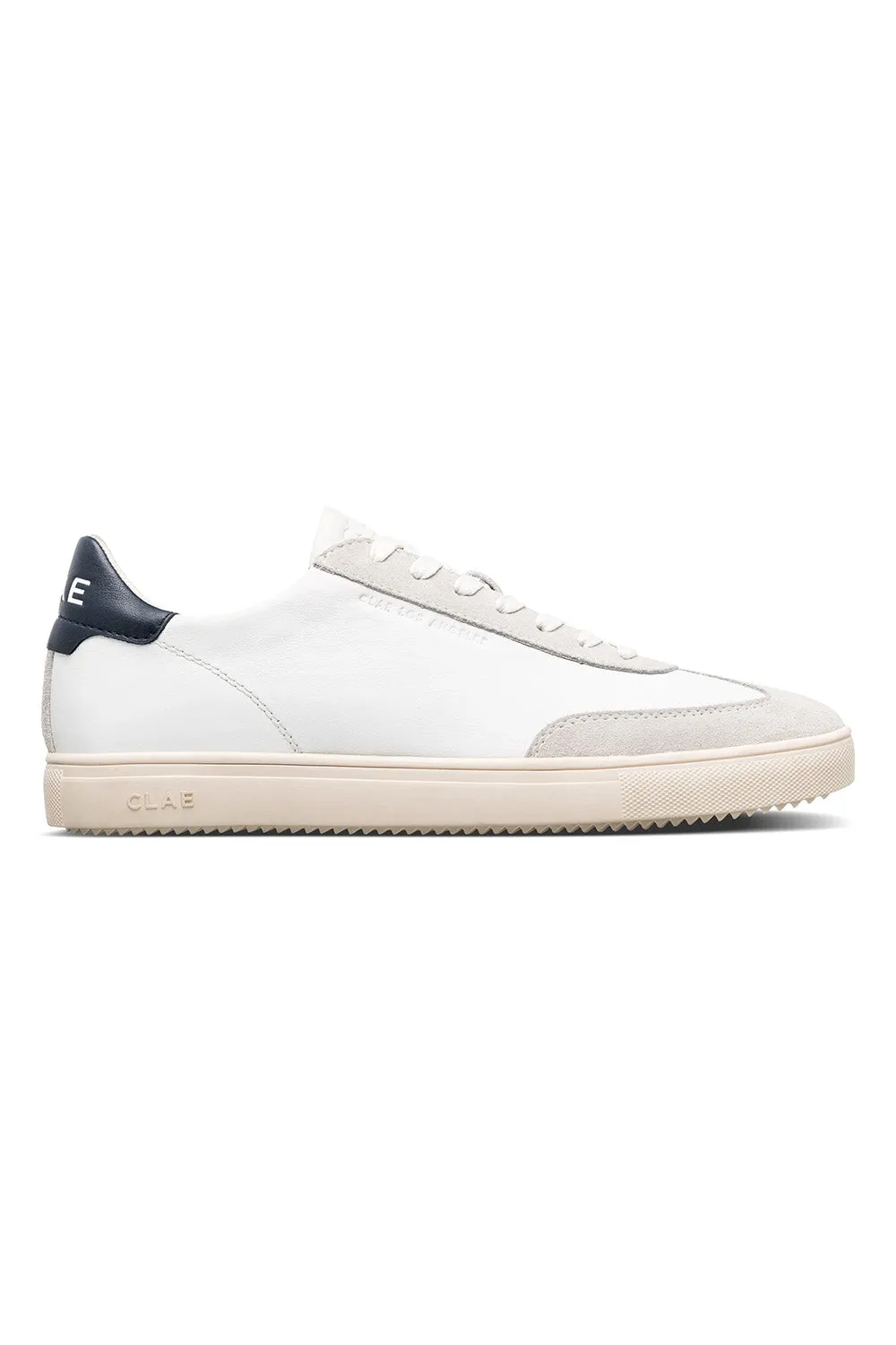 DEANE - WHITE LEATHER NAVY