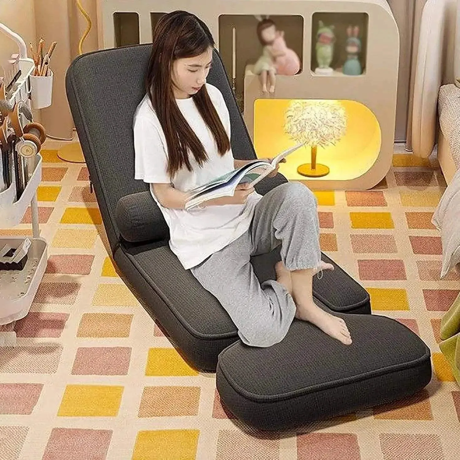 Ergonomic Folding Sofa with Adjustable Positions