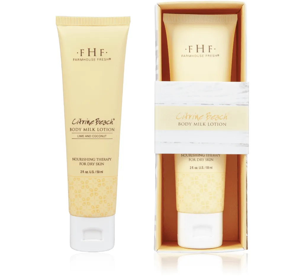 Farmhouse Fresh Citrine Beach Hand Lotion Travel Tube