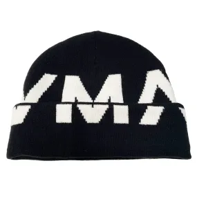HVMAN KNIT CAP IN BLACK