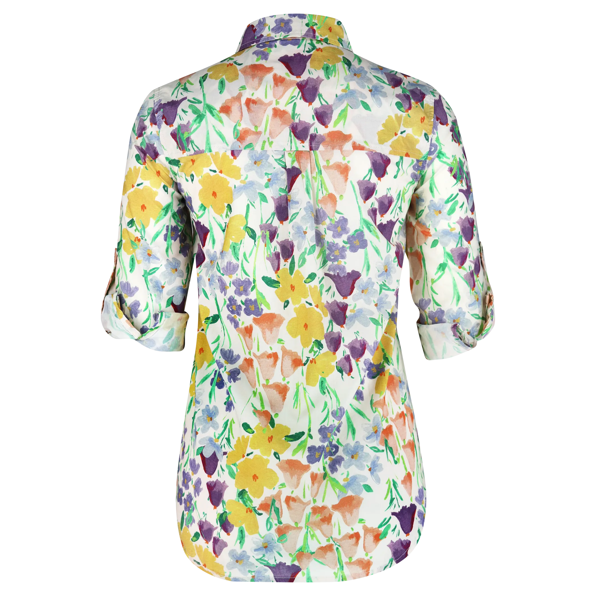 IS Kelly CB Mauve Floral Shirt