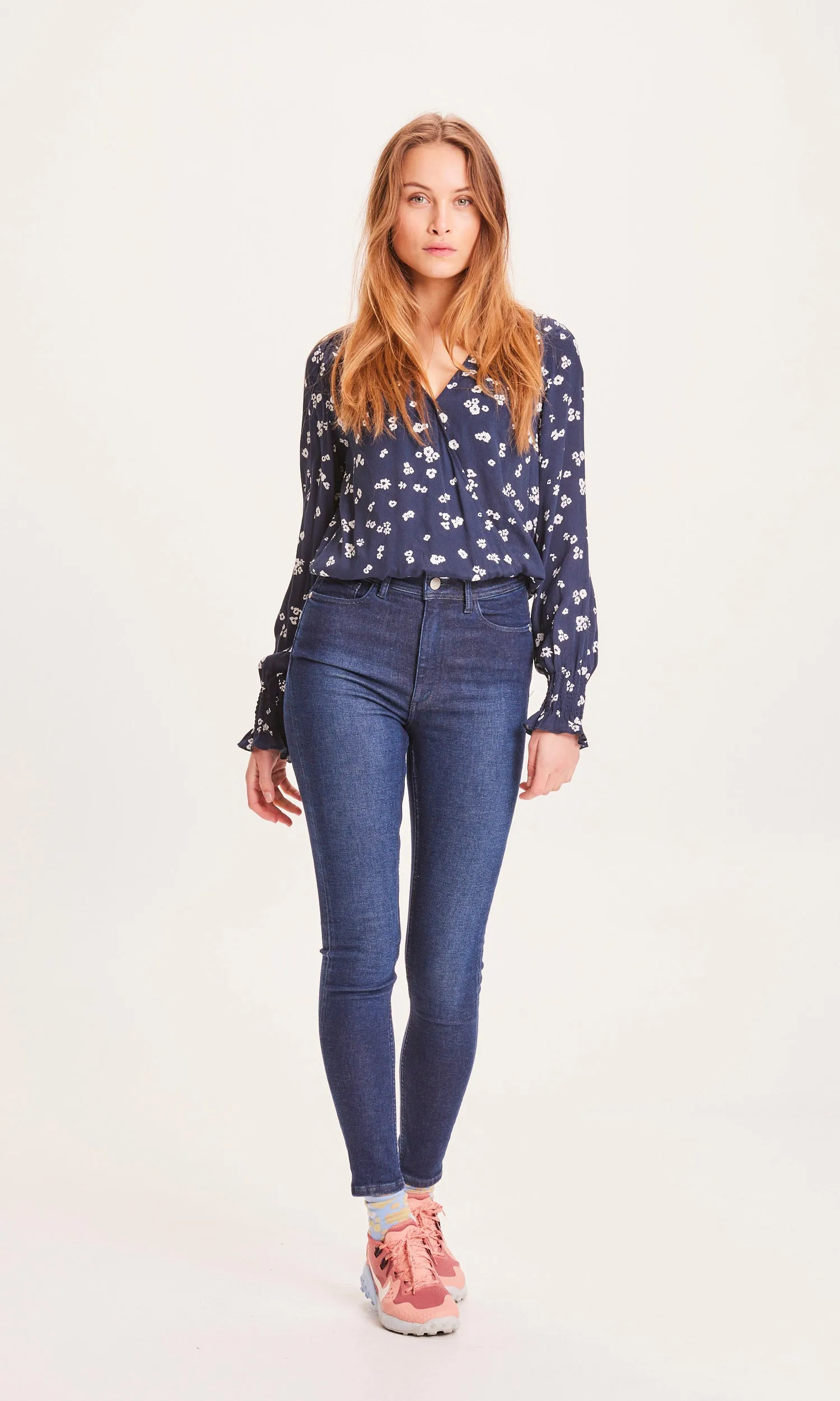 IVY skinny denim jeans deep blue - Deep blue