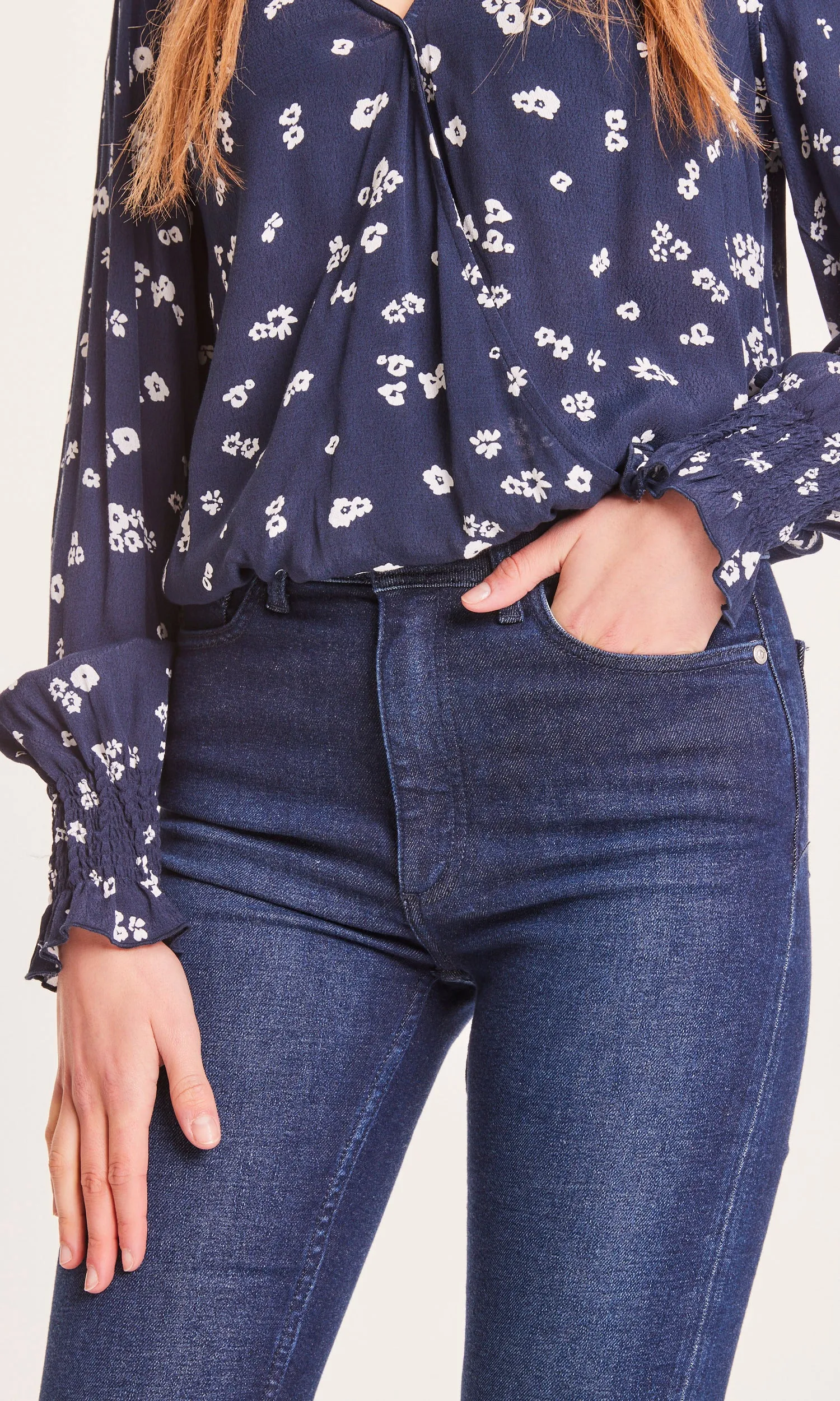 IVY skinny denim jeans deep blue - Deep blue