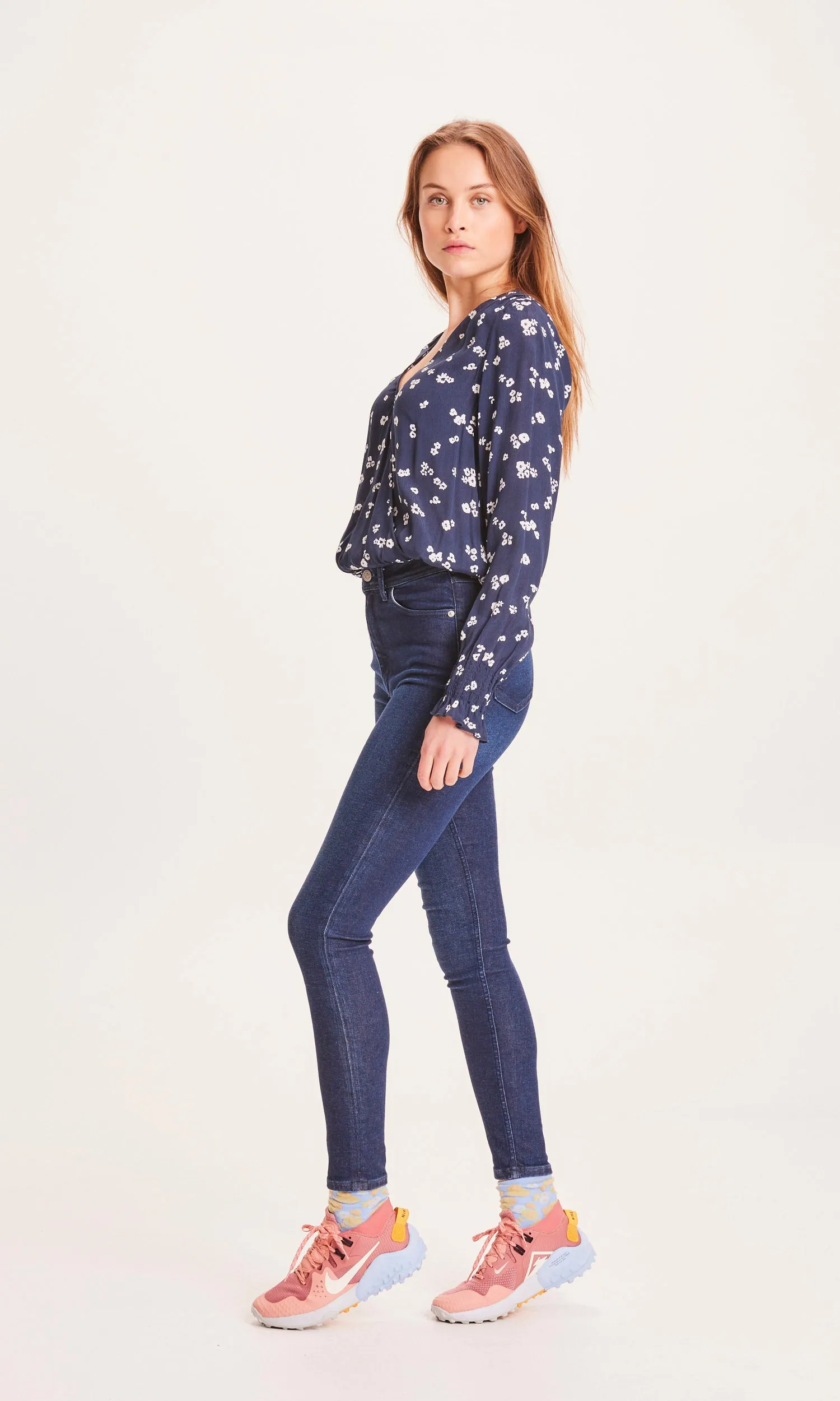 IVY skinny denim jeans deep blue - Deep blue