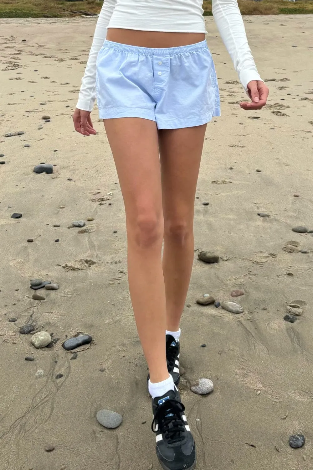 Keira Linen Sweatshorts
