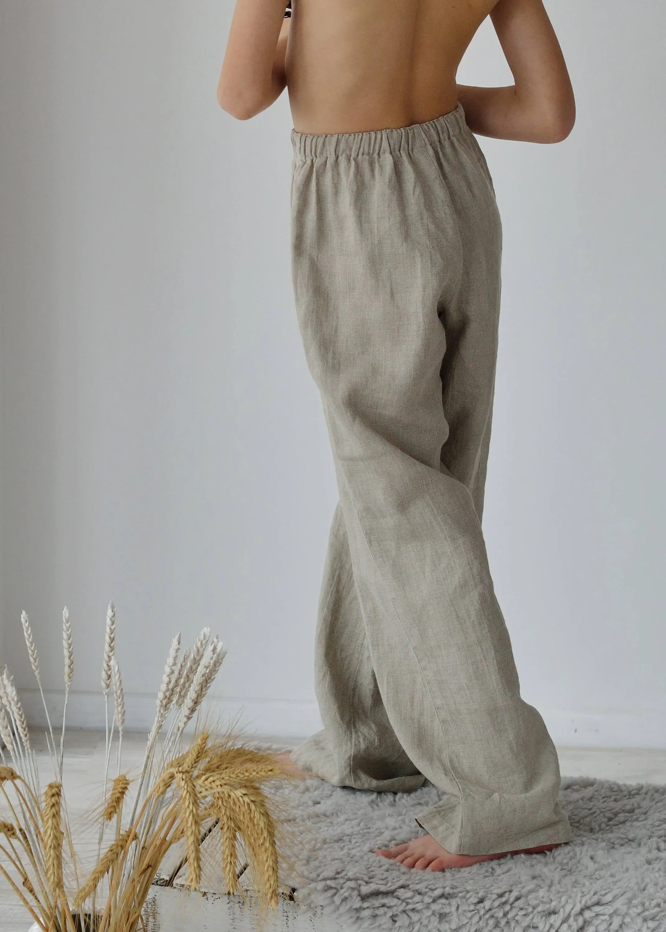 Kids Linen Pajama Set For Boys 6-14 Years