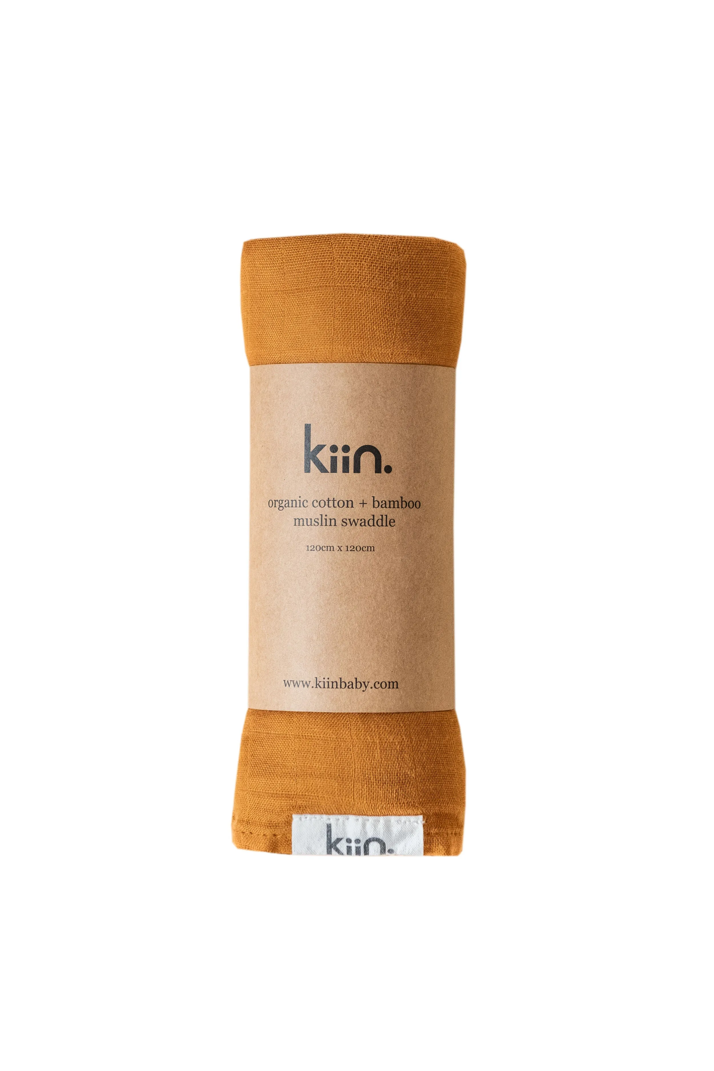 Kiin Baby Organic Swaddle - Caramel