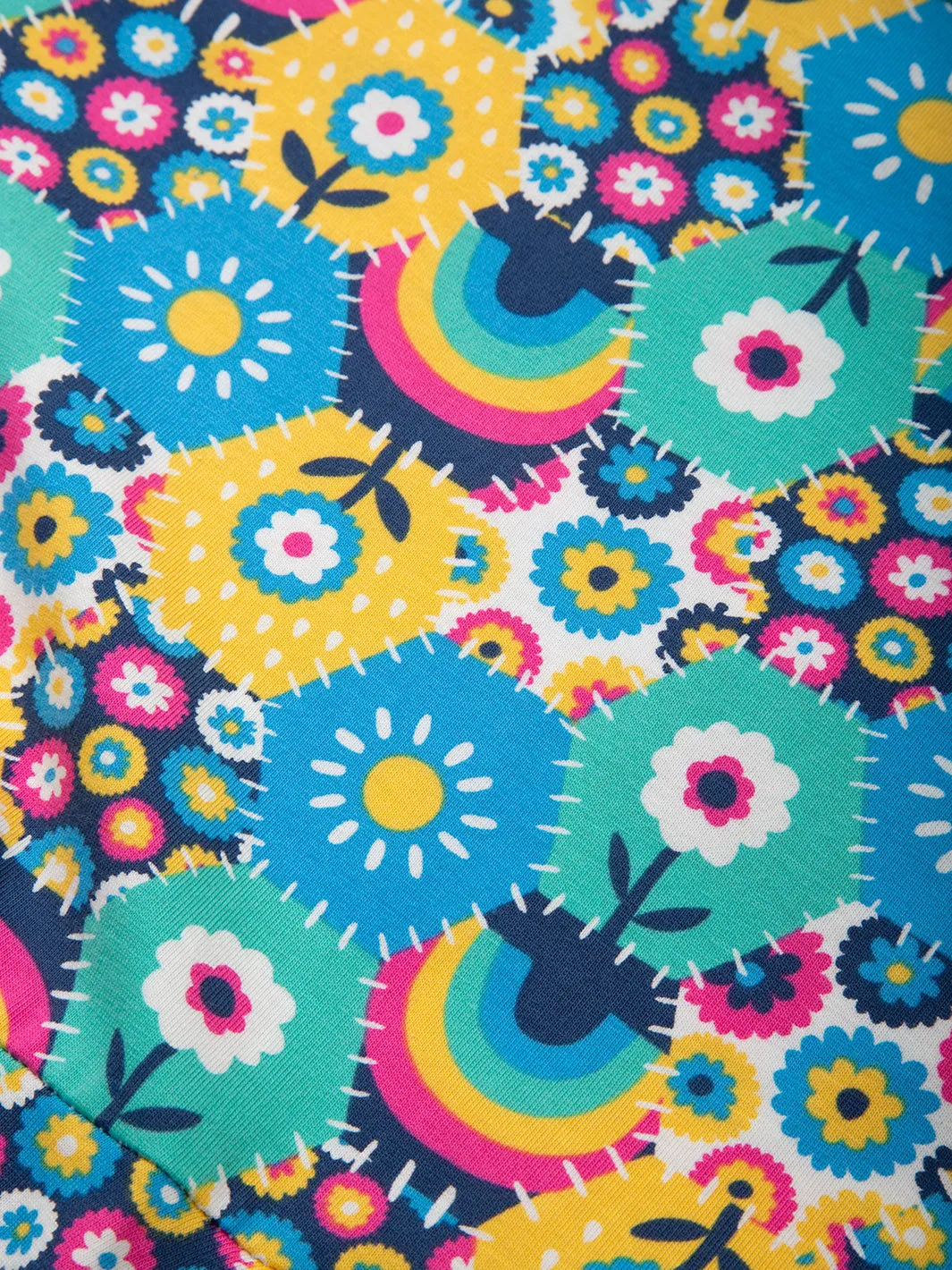 Kite Patchwork planet skater dress