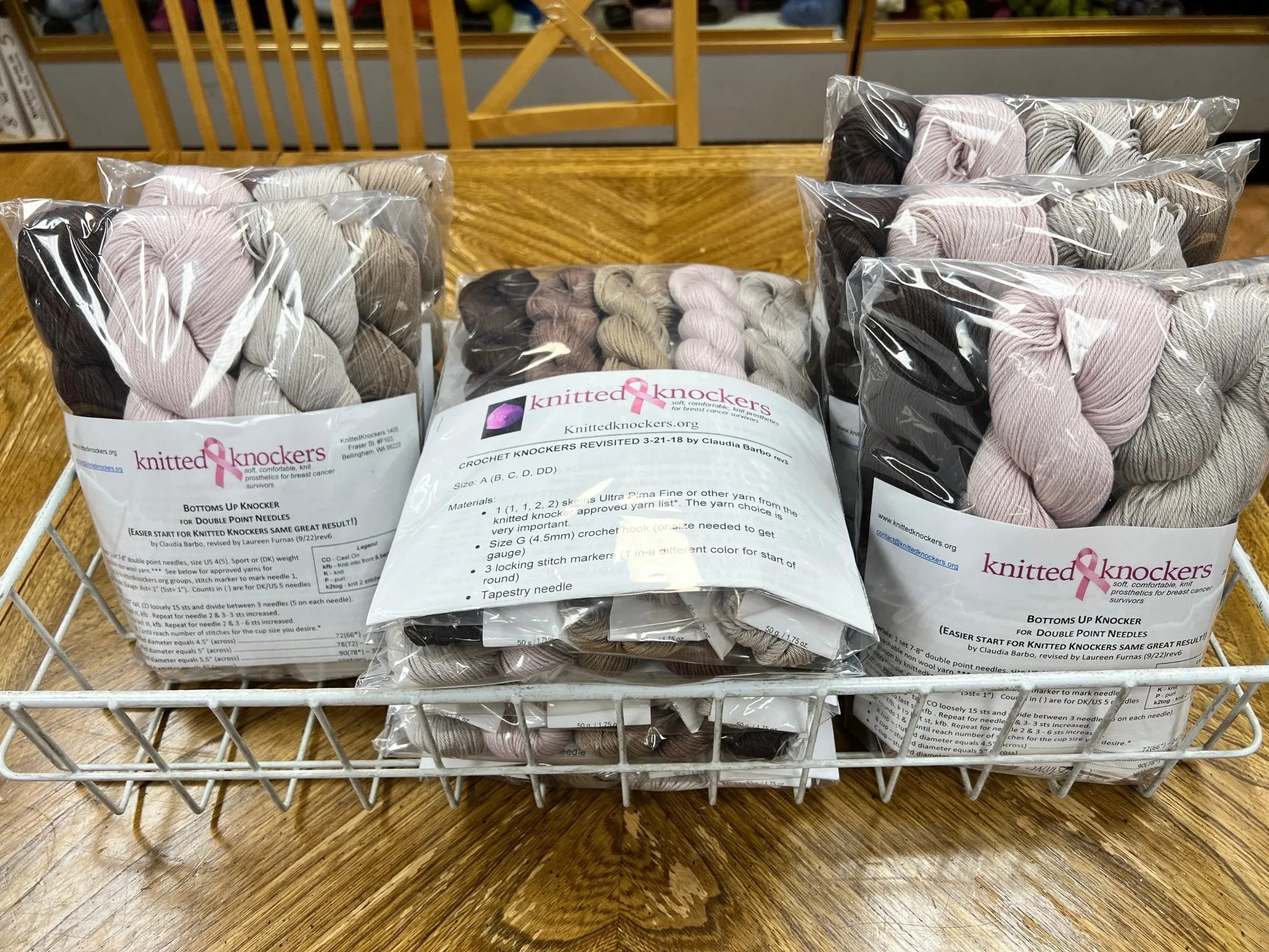 Knitted Knockers Skin Tones Ultra Pima Set