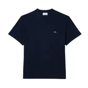 Lacoste Chest Pocket Cotton T-Shirt Midnight Blue