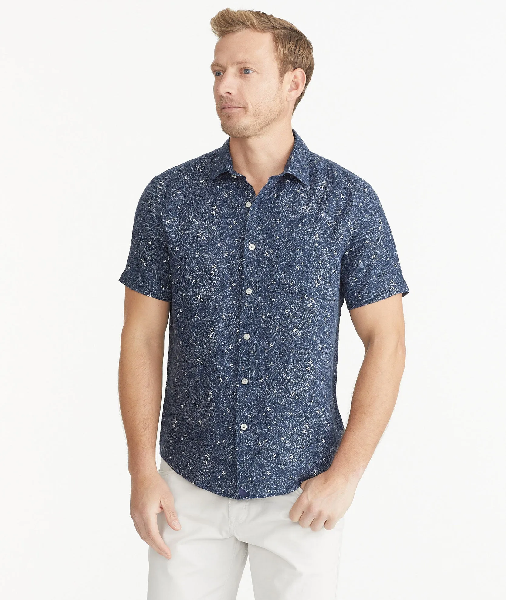 Linen Short-Sleeve Hopper Shirt - FINAL SALE