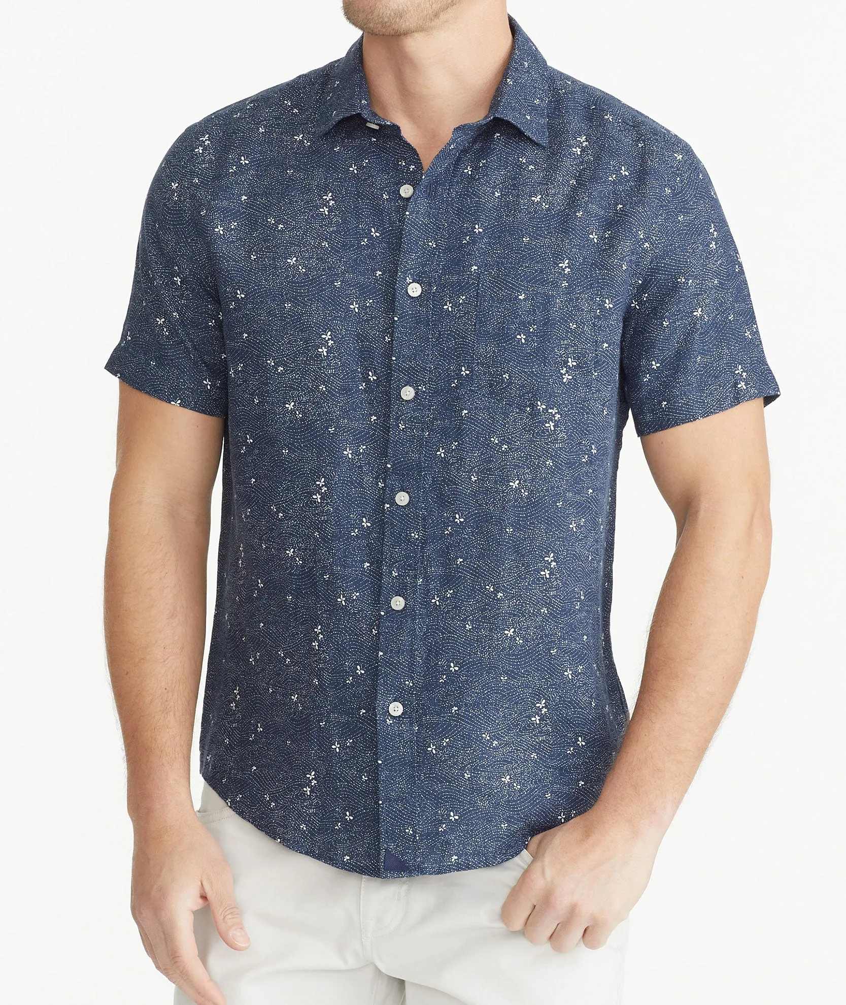 Linen Short-Sleeve Hopper Shirt - FINAL SALE