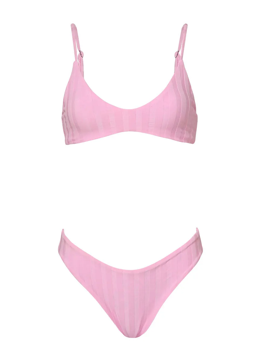 Maaji Blush Rose Sublimity Regular Rise Classic Bikini Bottom