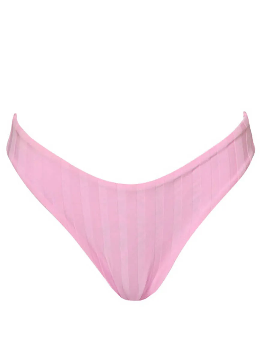 Maaji Blush Rose Sublimity Regular Rise Classic Bikini Bottom