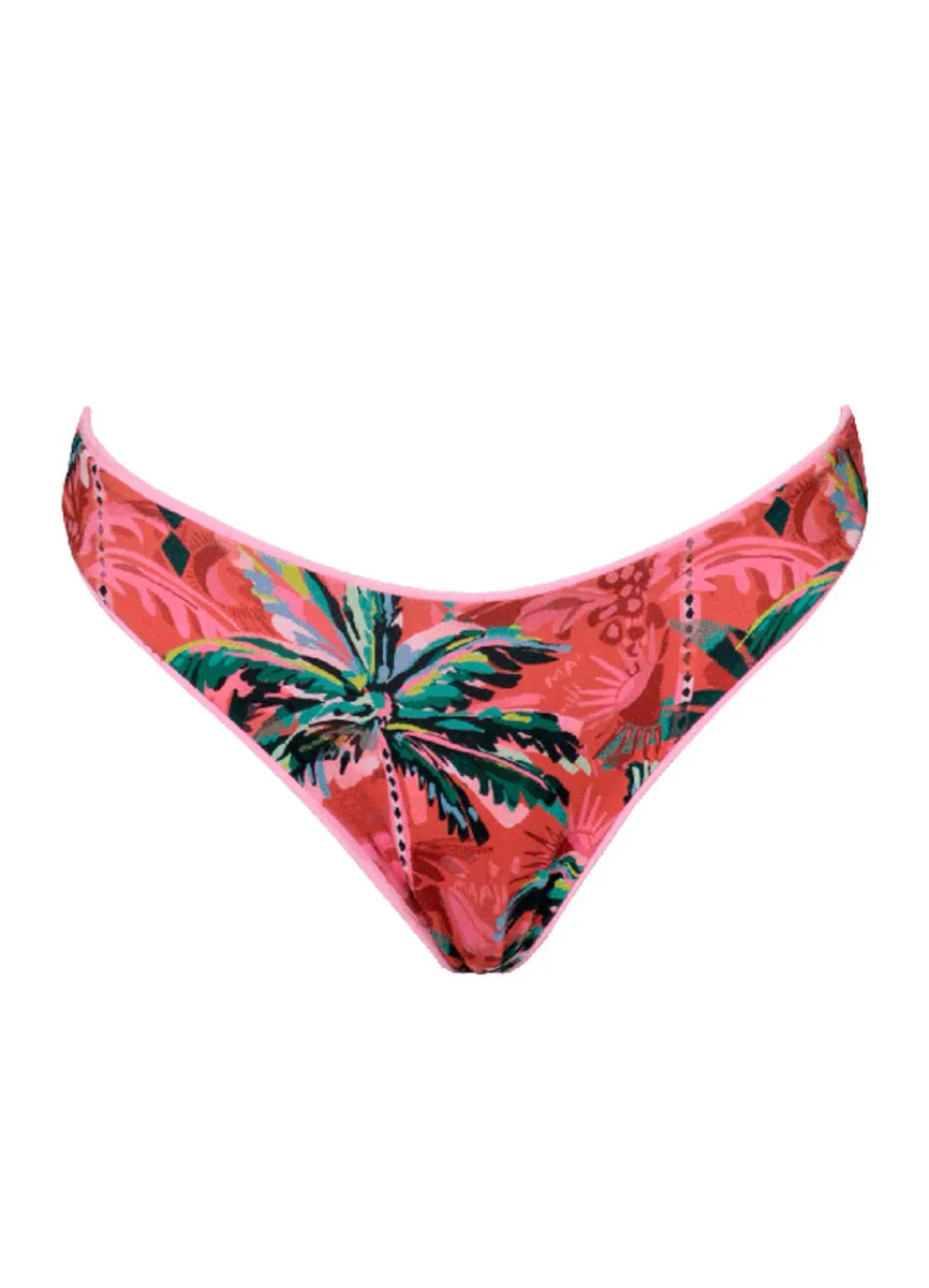 Maaji Blush Rose Sublimity Regular Rise Classic Bikini Bottom