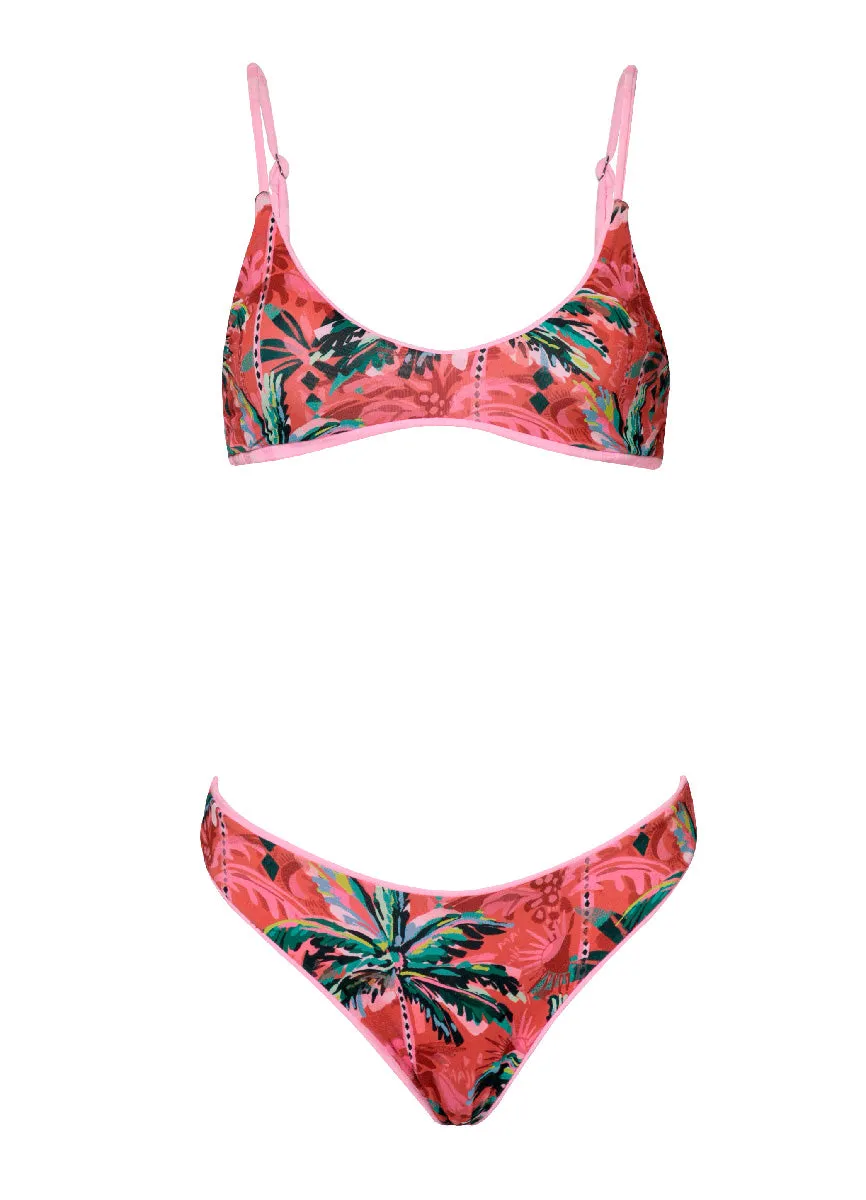 Maaji Blush Rose Sublimity Regular Rise Classic Bikini Bottom
