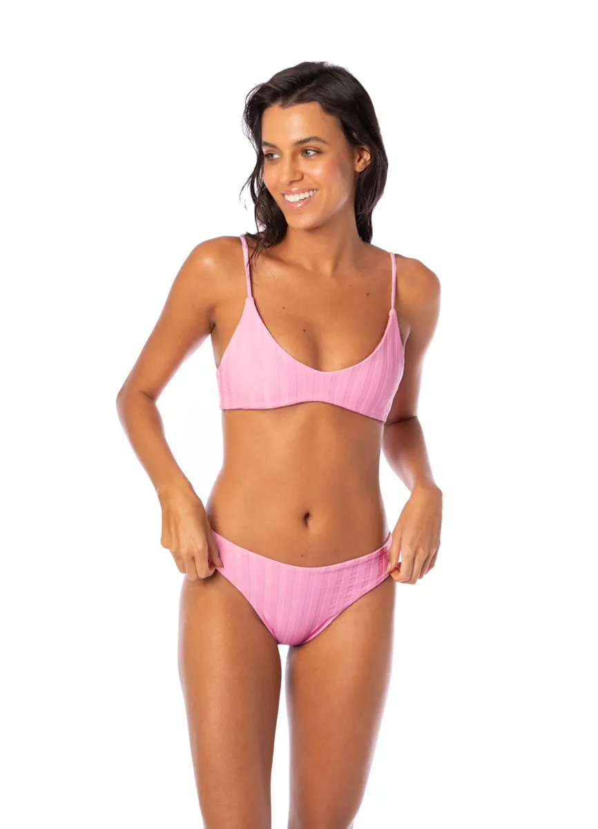Maaji Blush Rose Sublimity Regular Rise Classic Bikini Bottom