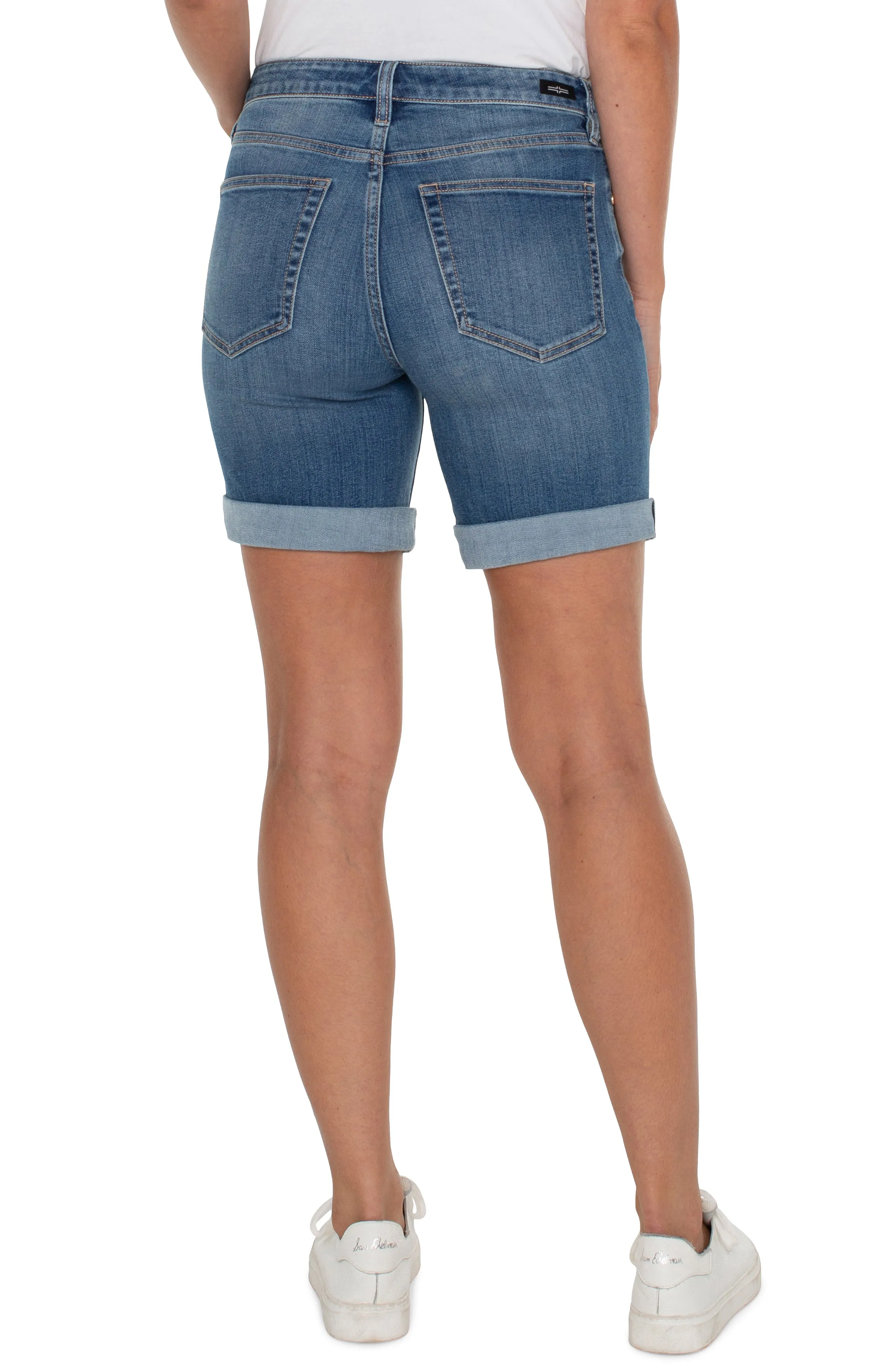 MARLEY GIRLFRIEND ECO SHORT WITH ROLL CUFF