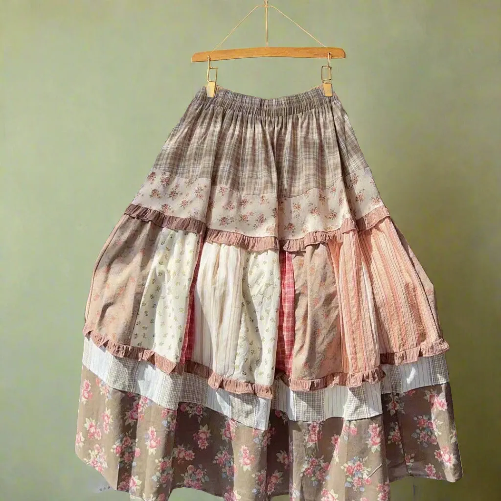 Mori Girl Puff Sleeve Blouse