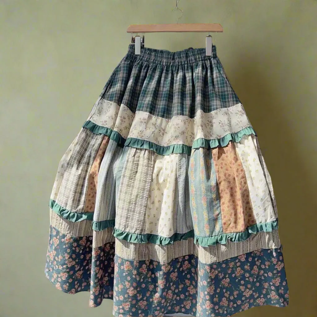 Mori Girl Puff Sleeve Blouse