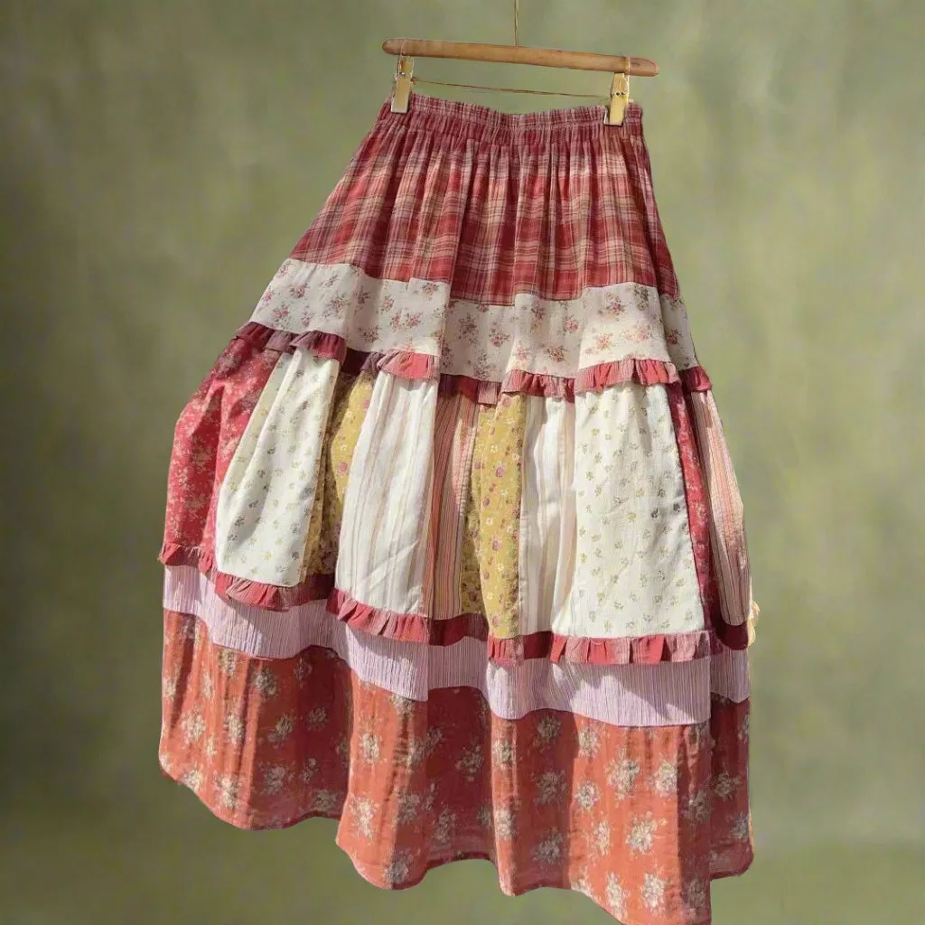Mori Girl Puff Sleeve Blouse