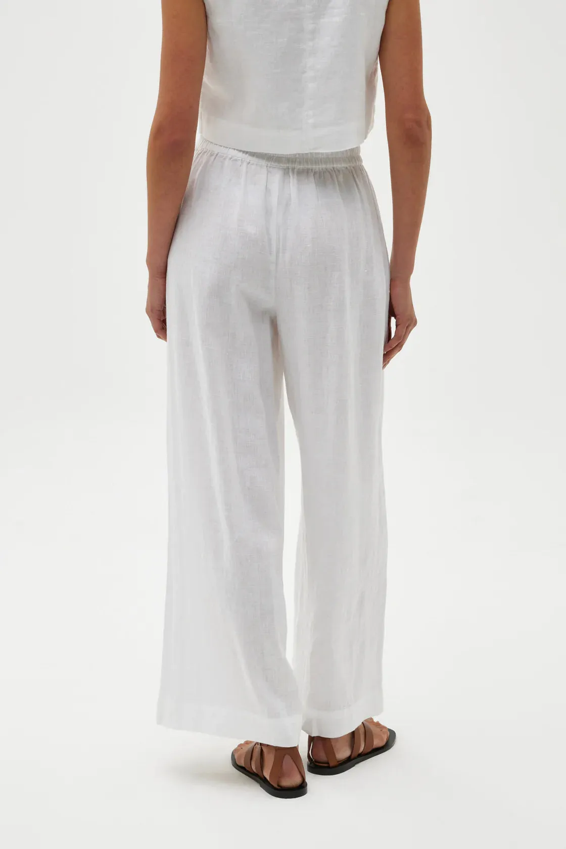 NILSA PANT | WHITE