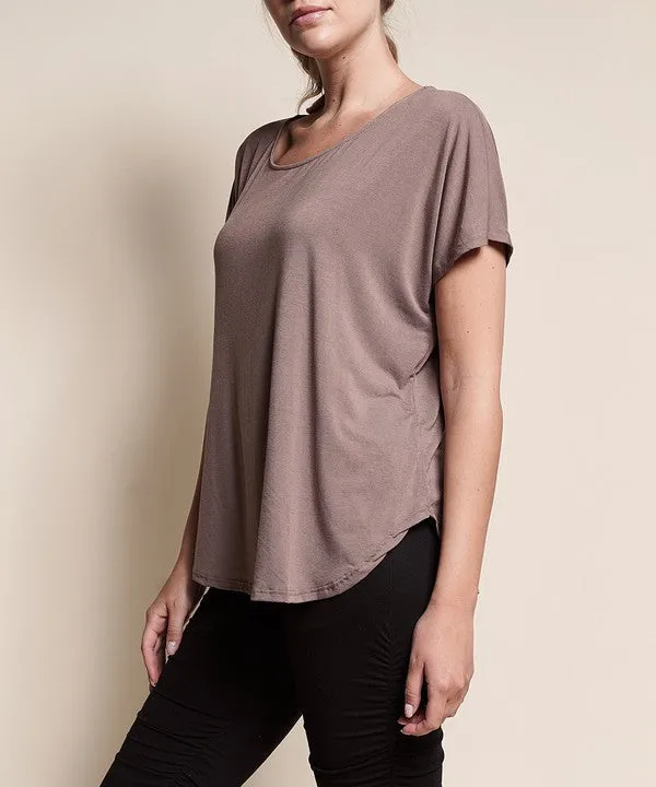 Organic Bamboo Short Sleeve Top