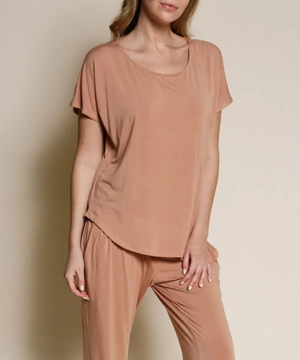 Organic Bamboo Short Sleeve Top