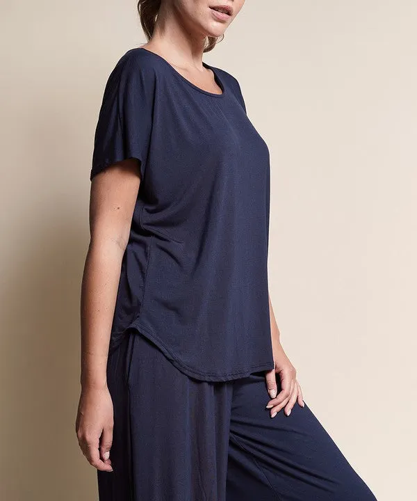 Organic Bamboo Short Sleeve Top