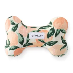 Peaches & Cream Spring dog Squeaky Toy